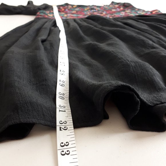 Umgee Black Embroidered Boho Dress - Picture 12 of 16